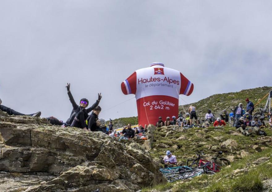 Passage du Tour de France_La Salle-les-Alpes