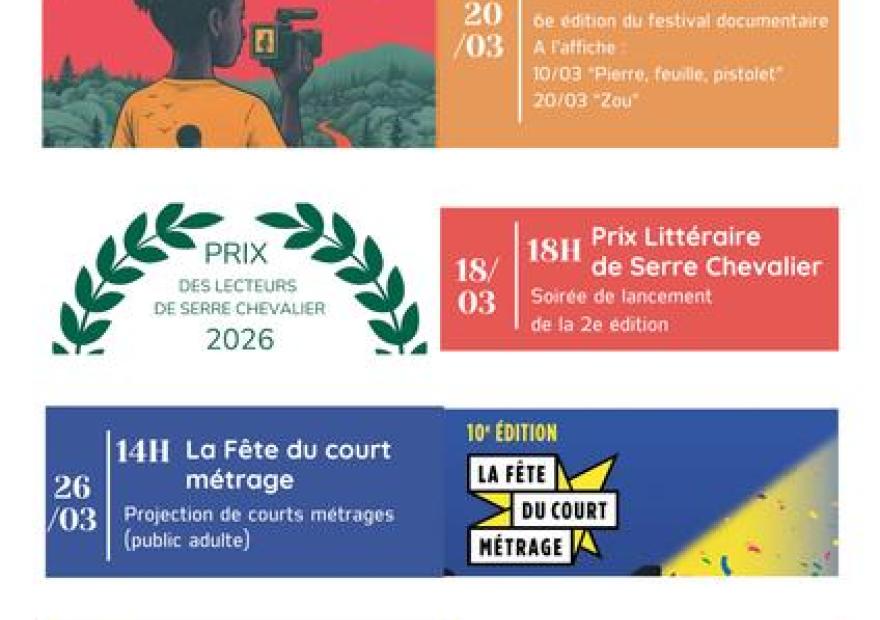 Fête du court métrage Festival del cortometraggio_Saint-Chaffrey