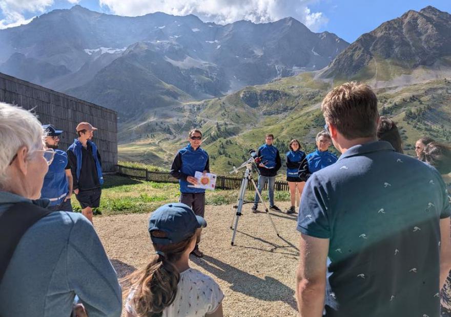 Découvert de l'astronomie : observation du soleil_Villar-d'Arêne