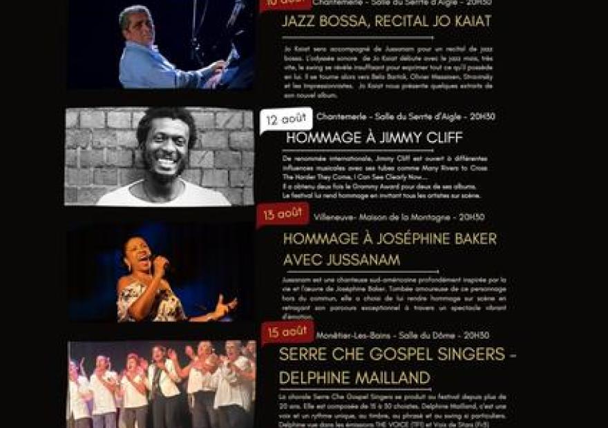 Festival Swing in the Mountains - Concert de Jo Kaiat_Saint-Chaffrey