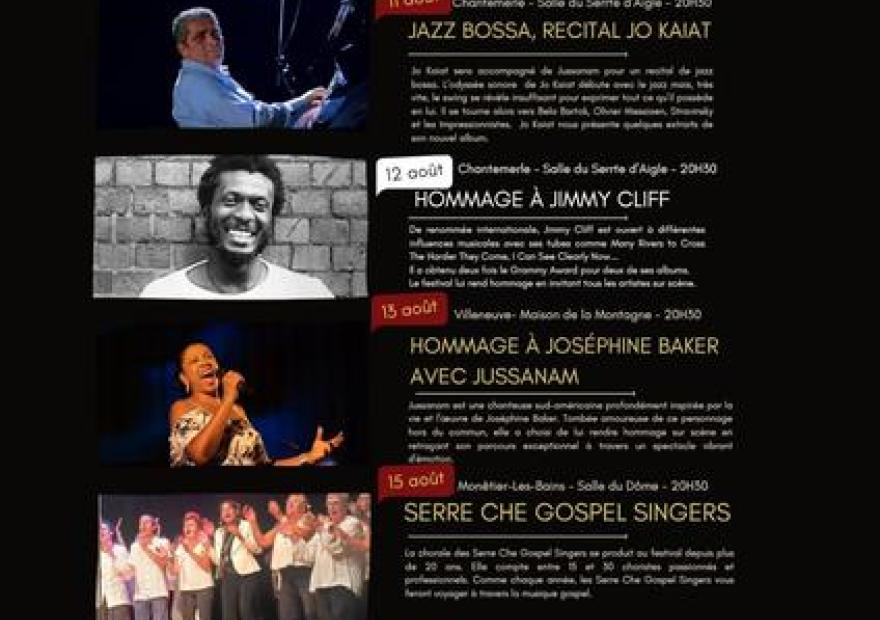 Festival Swing in the Mountains - Concert de Jo Kaiat_Saint-Chaffrey