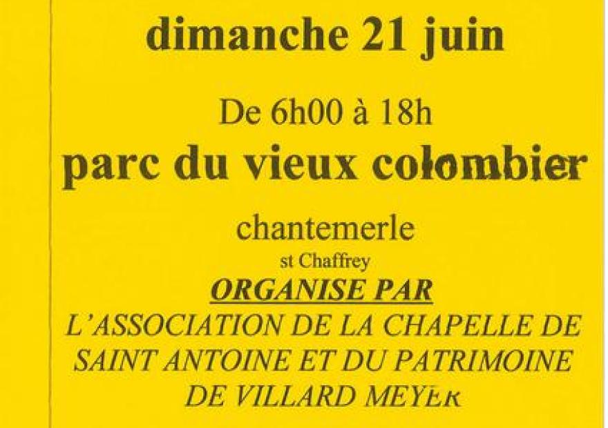 Vide grenier_Saint-Chaffrey