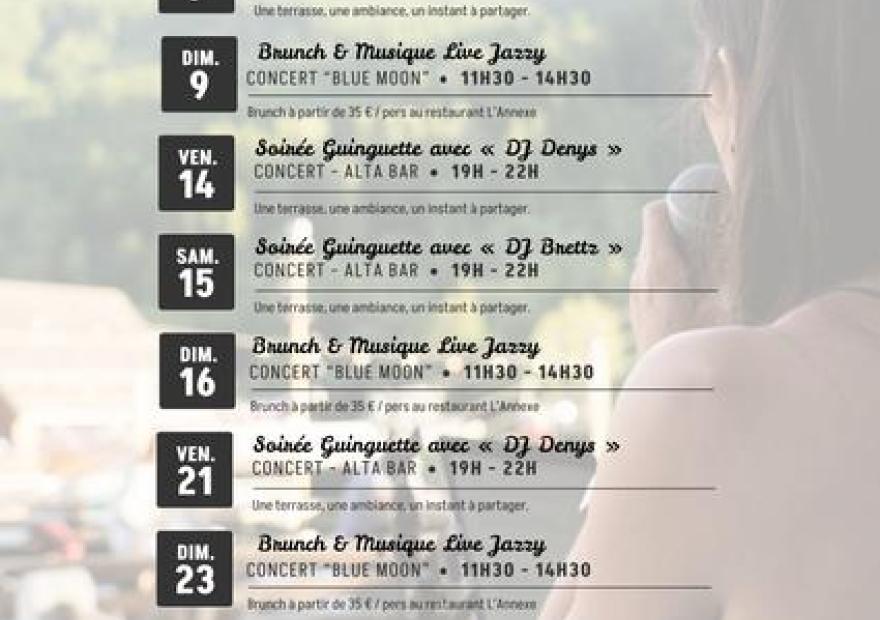 Programme août
