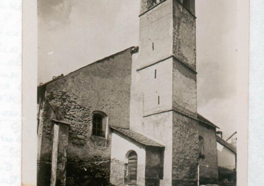 Photo ancienne de la chapelle saint Pierre