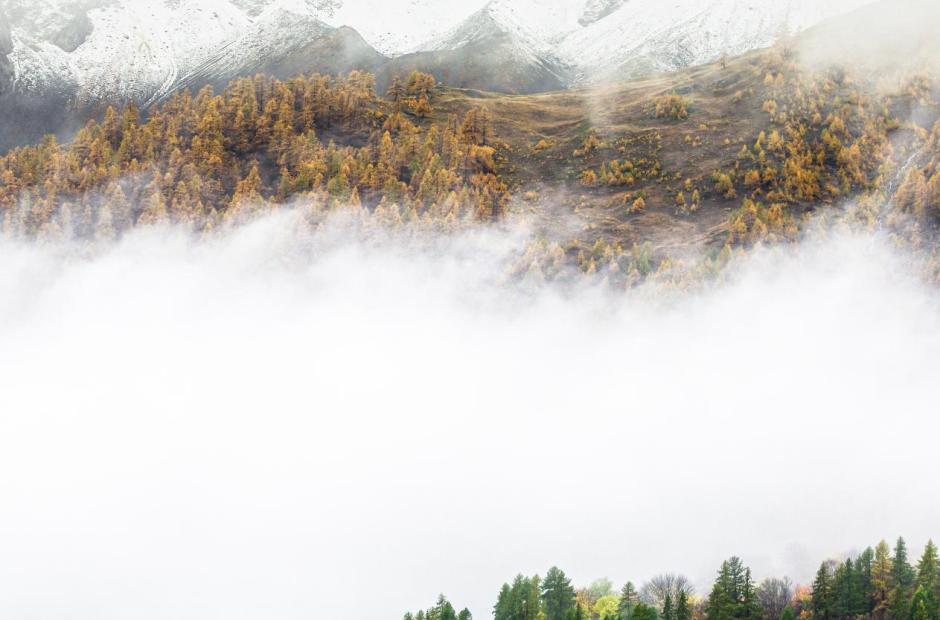 PAYSAGE AUTOMNE - SERRE CHEVALIER BRIANCON - 