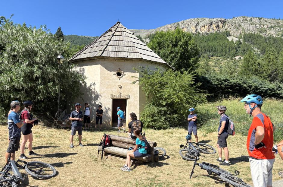 SERRE CHEVALIER BRIANCON - VTT VISITE PATRIMOINE + ADN 04