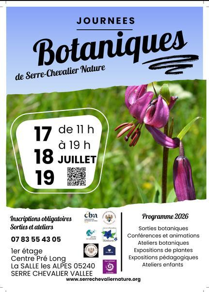 Les journées botaniques de Serre Chevalier Nature_La Salle-les-Alpes