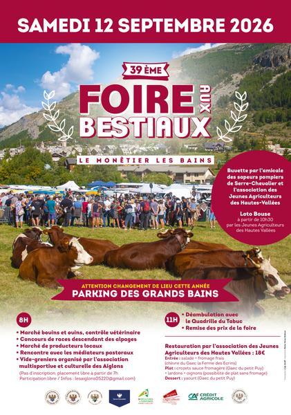 Foire aux bestiaux_Le Monêtier-les-Bains