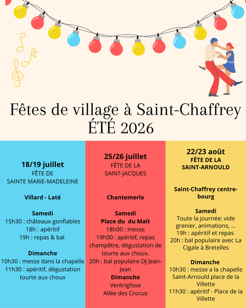 Fête de la Saint-Arnould_Saint-Chaffrey