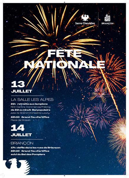 Fête Nationale et Feu d'Artifice_Briançon