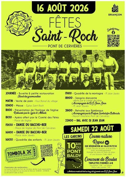 Les Fêtes de la Saint-Roch - Bacchu Ber_Briançon