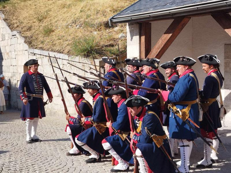 Visite : Cité Vauban en compagnie des Régiments du passé_Briançon