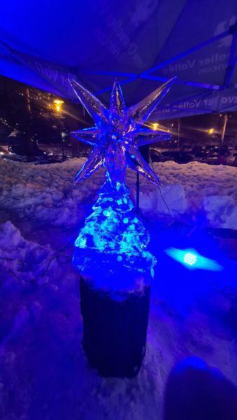 Sculpture glace