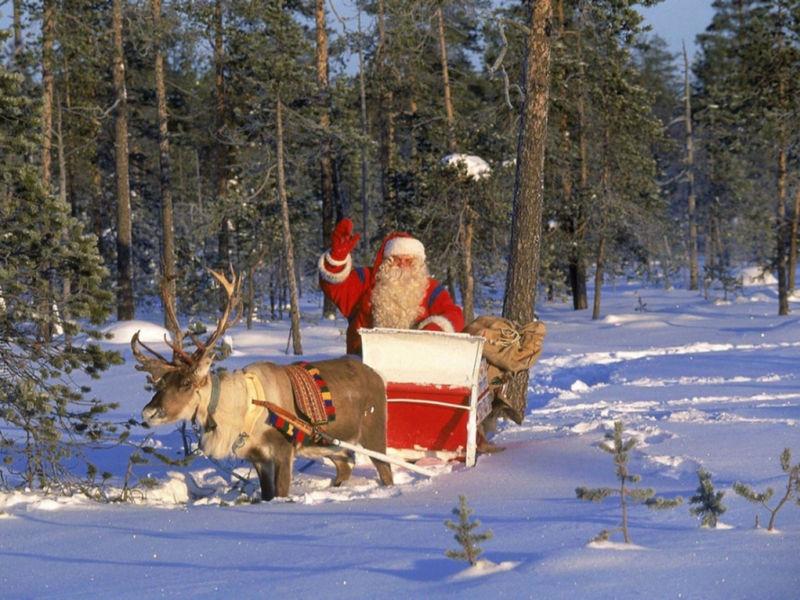 Arrivée Père Noël