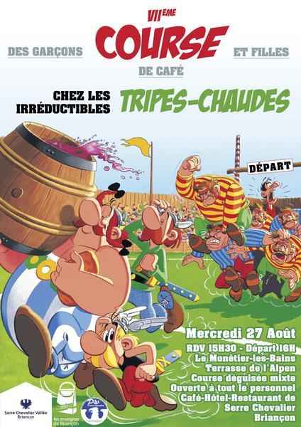 course des filles et garçons de café