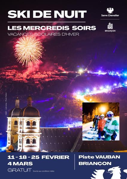 Ski de nuit_Briançon