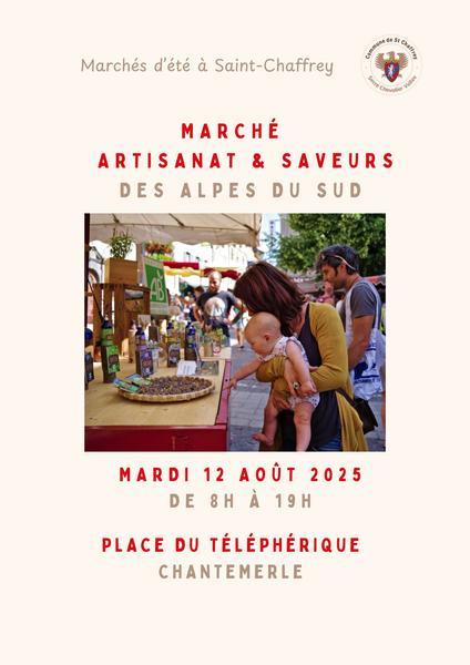 Marché Artisanat & Saveurs des Alpes du Sud_Saint-Chaffrey