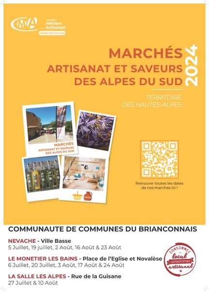 Marché Artisanat & Saveurs des Alpes du Sud_Le Monêtier-les-Bains