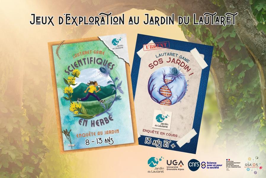 Jeux d’exploration au jardin du Lautaret_Villar-d'Arêne