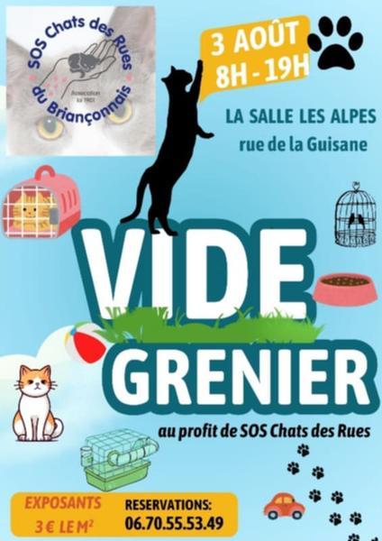 Vide grenier_La Salle-les-Alpes