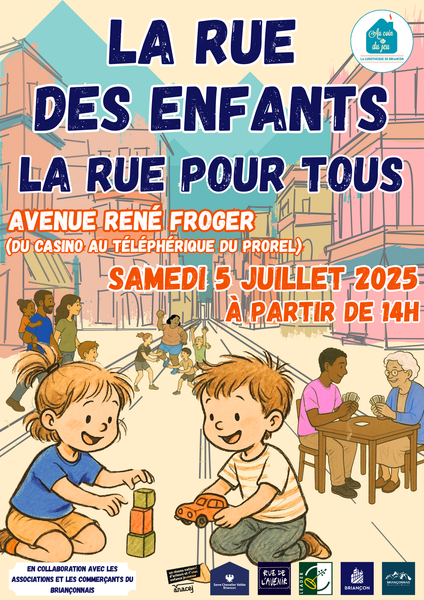 "La rue des enfants, la rue pour tous"_Briançon