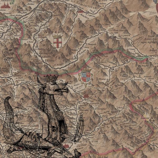 Une cartographie imaginaire du Briançonnais_Briançon