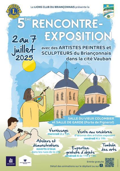 exposition des artistes peintres du Briançonnais_Briançon