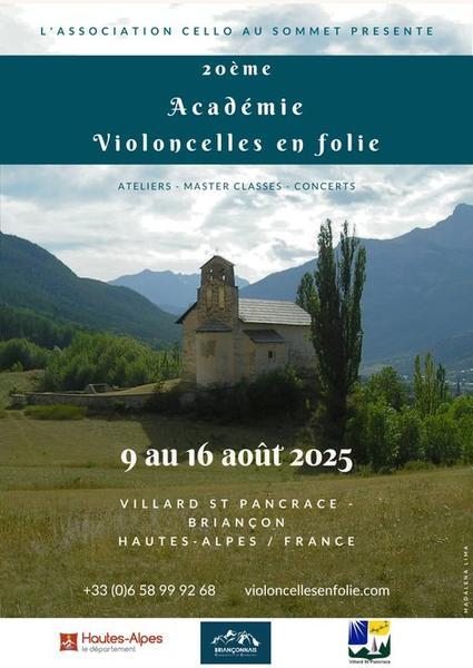 Festival Violoncelles en Folie_Briançon