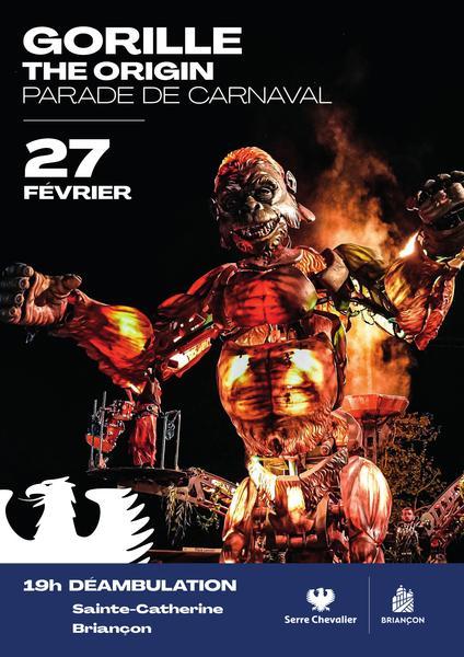 Grande parade de carnaval « The Origin, le Gorille"_Briançon