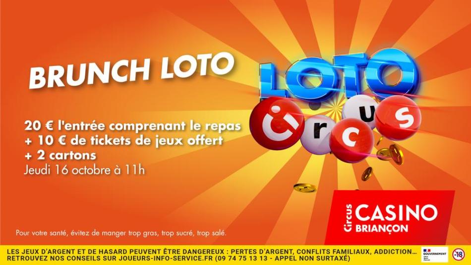 Brunch Loto au Circus Casino_Briançon