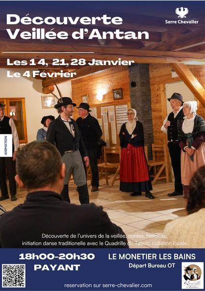 Découverte animée "Autour des veillées d'Antan"_Le Monêtier-les-Bains