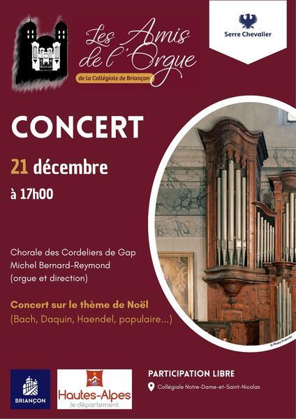 Concert d'Orgue de la Collégiale_Briançon