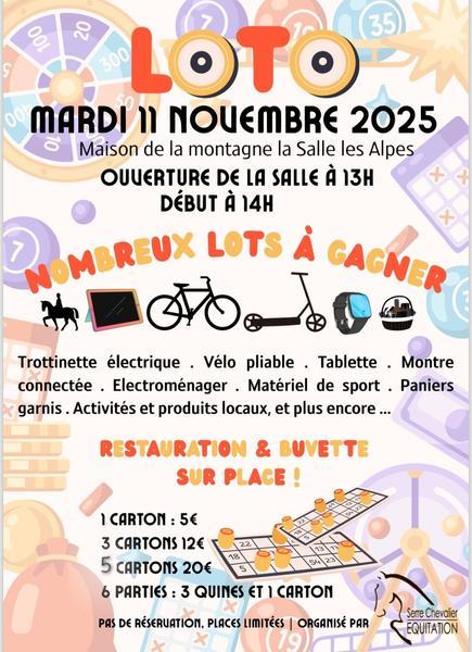 Loto de Serre Chevalier Equitation_La Salle-les-Alpes