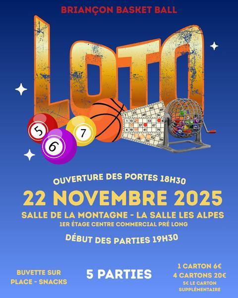 Loto du Briançon Basket Ball_La Salle-les-Alpes