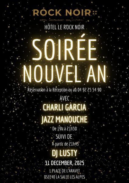 Soirée du Nouvel an au Rock Noir_La Salle-les-Alpes