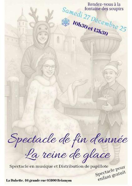 Spectacle La reine des glaces_Briançon