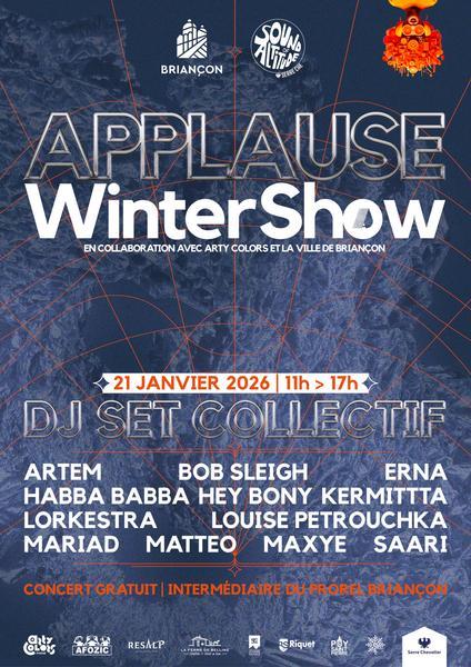 DJ Session by « Applause « - Sound of Altitude_Briançon