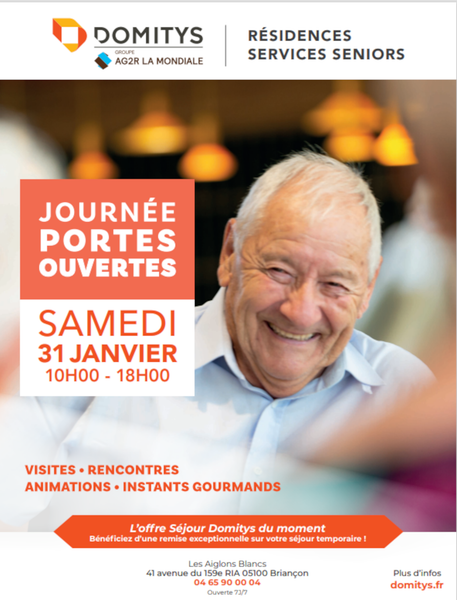 Journée portes ouvertes à la Résidence Domitys_Briançon