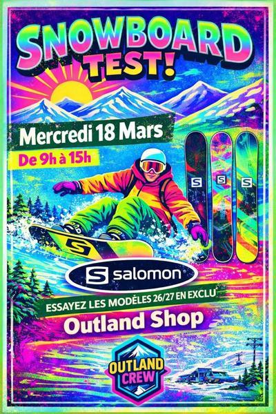Snowboard test Salomon_Saint-Chaffrey