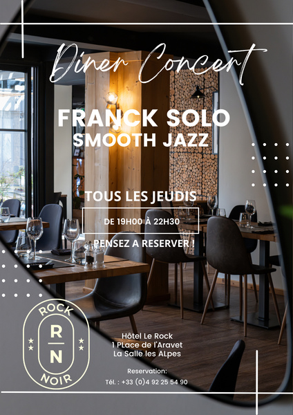 Diner Concert au Rock Noir_La Salle-les-Alpes