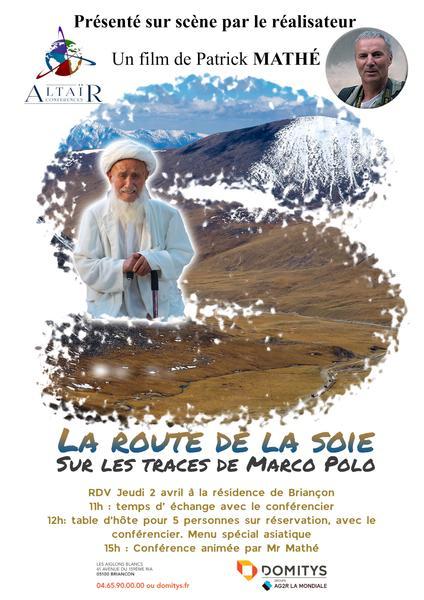 Conférence "La route de la soie" à la résidence Domitys_Briançon