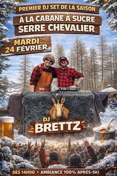 DJ Set Brettz à la Cabane à sucre_Saint-Chaffrey