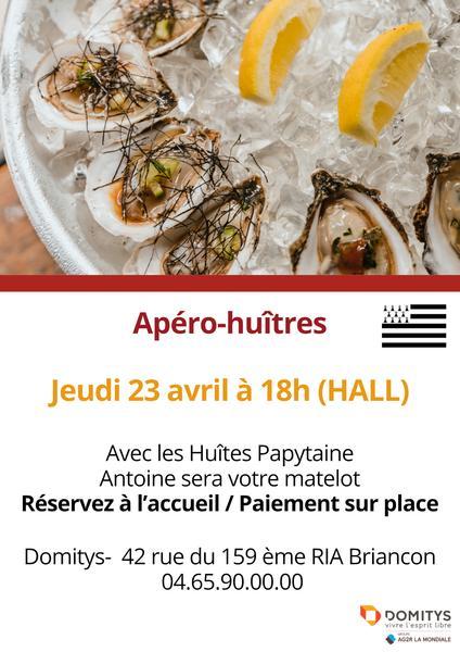 Apéro huîtres à la Résidence Domitys_Briançon