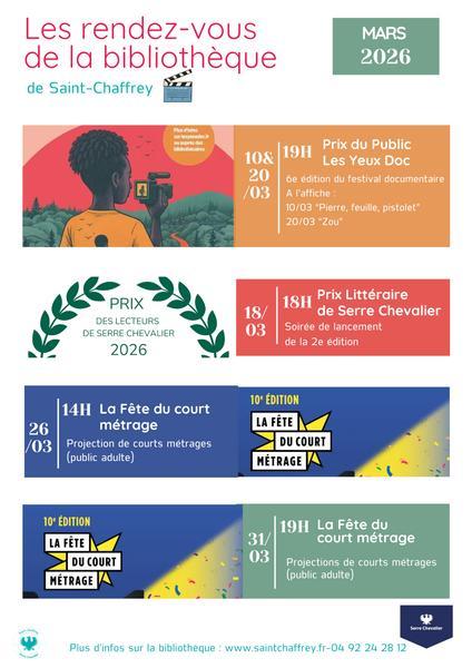 Fête du court métrage Festival del cortometraggio_Saint-Chaffrey