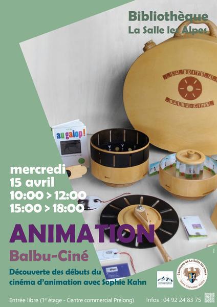 Animation Balbu-ciné_La Salle-les-Alpes