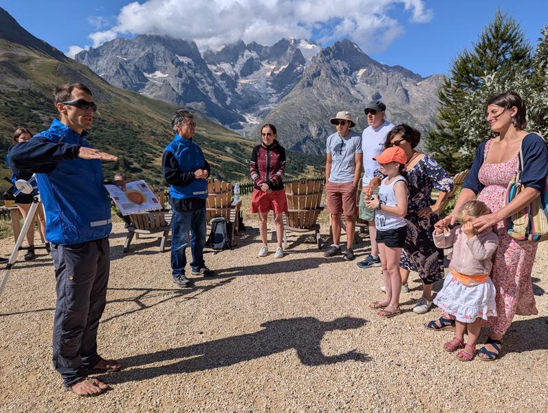 Découvert de l'astronomie : observation du soleil_Villar-d'Arêne