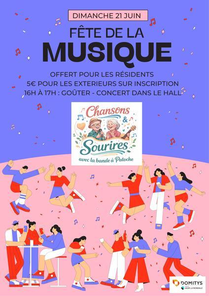 Fête de la musique à la résidence Domitys_Briançon