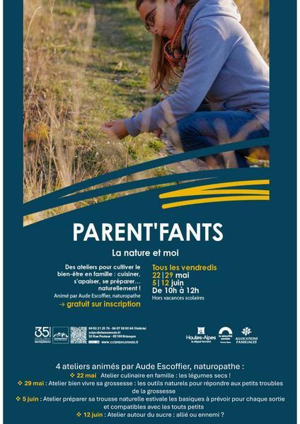 Atelier "Parent'fant" - La nature et moi_Briançon