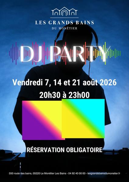 DJ Party des Grands Bains_Le Monêtier-les-Bains