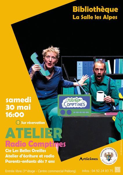 Atelier « Radio Comptines »_La Salle-les-Alpes